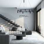 Esthetic Magnetic Шинопровод с тросовыми креплениями Round черный Ø800 85138/00