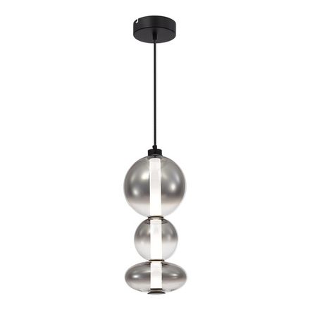 SL6119.403.24 Светильник подвесной ST-Luce Черный/Дымчато-Серый LED 1*24W 3000K