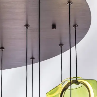 796289 Люстра CARAMELLO LED 28х6W 2700LM КОФЕЙНЫЙ/МУЛЬТИКОЛОР 3000K Lightstar