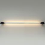 4395/8WL HIGHTECH ODL23 317 черный/металл Настенный св-к IP20 LED 8W 320Лм 3000K DALIA