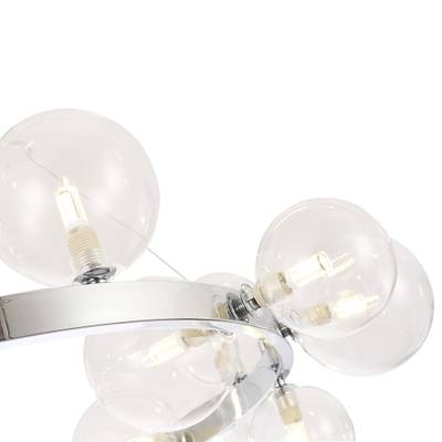 Люстра Crystal Lux AGATA SP15 V2 CHROME/TRANSPARENTE 0034/315