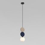 ПОДВЕСНОЙ СВЕТИЛЬНИК С ФЕТРОВЫМ ПЛАФОНОМ 40074/1 синий