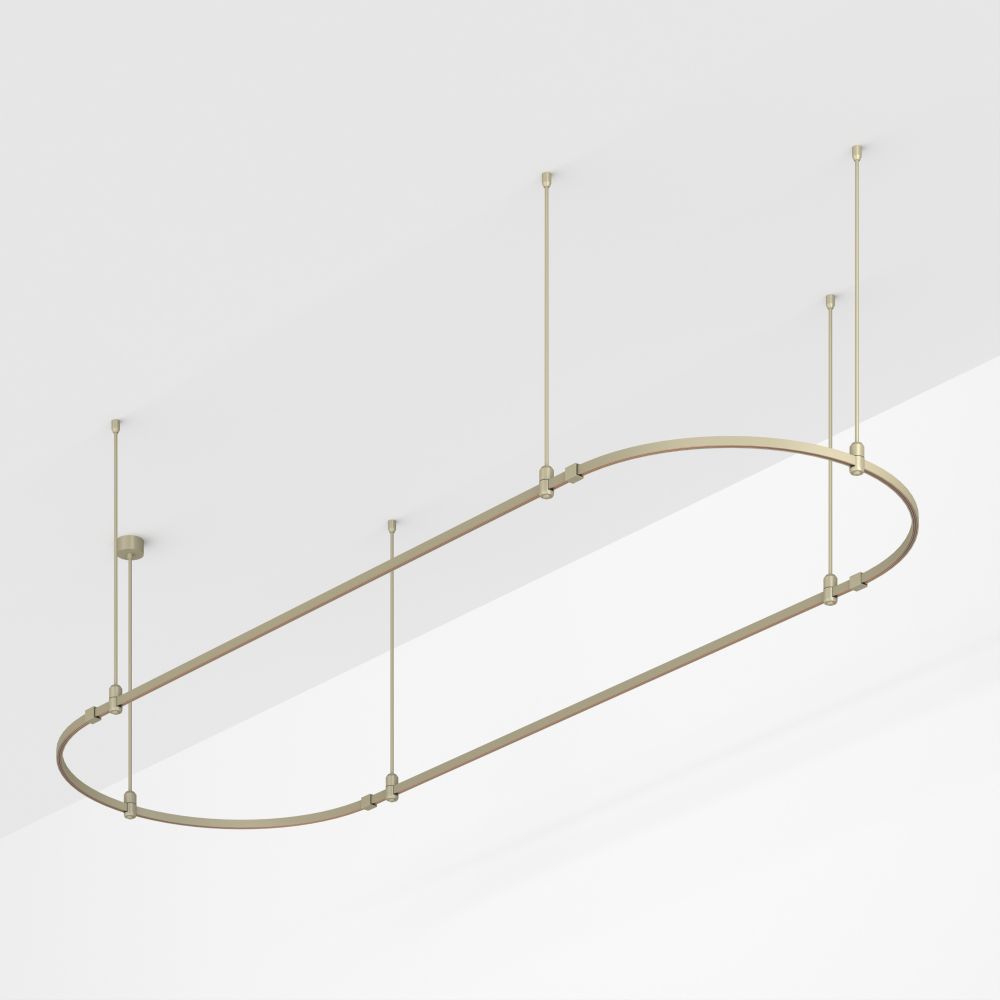 Основание ART-APRIORI-OVAL-ROD-800-3000x1000 (OG) (Arlight, IP20 Металл, 3 года)