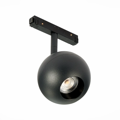 ST354.446.12 Магнитный трековый светильник Черный LED 1*12W 4000K 680Lm Ra>80 36° IP20 L120xW100xH195 48V