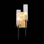 SL336.301.02 Бра ST-Luce Коричневый, Бронза/Прозрачный E14 2*60W