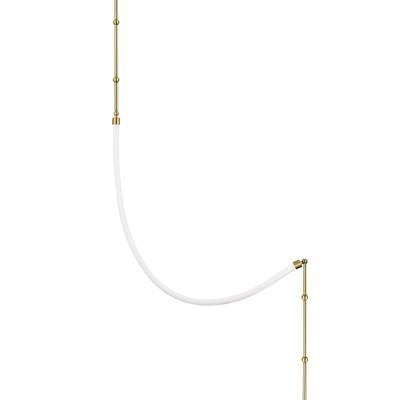 SL6132.301.20 Светильник настенно-потолочный ST-Luce Латунь/Белый LED 1*20W 3000K