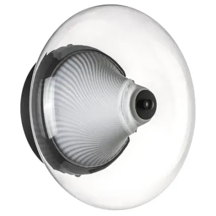 612017 Люстра PALERMO 8W LED 350LM G ЧЕРНЫЙ/ПРОЗРАЧНЫЙ 3000K Lightstar