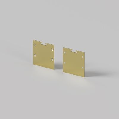 Комплект заглушек (для профиля 35×35) 2 шт., ALM-3535BT-BR-EC 642039. TM Maytoni