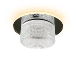 Встраиваемый точечный светильник TN350 CH/CL хром/прозрачный GU5.3+3W (LED WHITE) D95*45