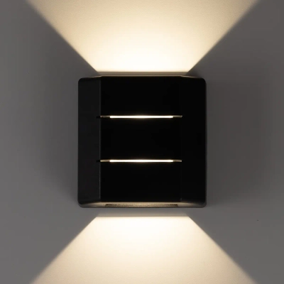 Citilux STELS CLU0731 LED Уличный настенный светильник Чёрный