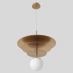 Светильник подвесной Crystal Lux UVA SP1.3 BRASS 3282/201.3