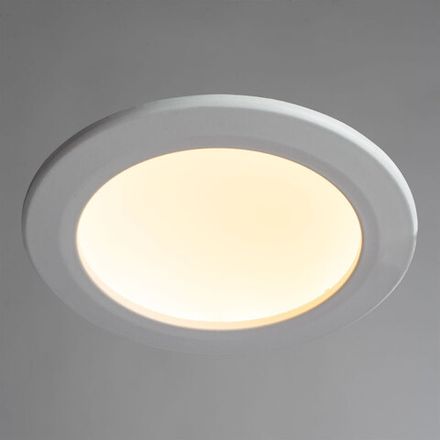 Точечный встраиваемый светильник Arte Lamp RIFLESSIONE A7012PL-1WH, 1хLED