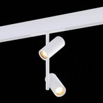 ST808.536.16 Магнитный трековый светильник Белый LED 1*16W 3000K 1 100Lm Ra&gt;90 36° IP20 D45xH240 48VV