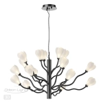 5090/18 MODERN ODL25 553 черный матовый/белый/фарфор Люстра G4 LED 18*5W GARDI