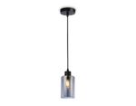Подвесной светильник в стиле лофт TR3695 BK/SM черный/дымчатый E27 max 40W D100*1000