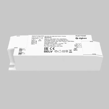 Источник тока ZIGBEE 25Вт 250-700А, 771004. TM Maytoni