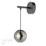 5041/12WL MODERN ODL24 425 черн./золото/дымчатый/металл/стеко Бра LED 12W 4000К 1526Лм TRONI