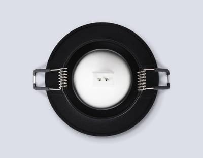 Светильник встраиваемый TN30708 BK черный GU5.3 D92*36