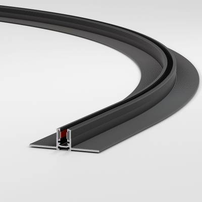 Mini Magnetic Шинопровод под ГКЛ 12,5мм черный Ø1200 85221/00