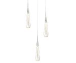 07861-3AS,02 Подвес Гутта хром w50*7 h200 Led 9W (4000k)
