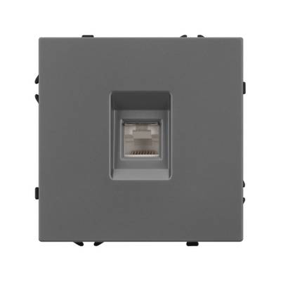 Механизм компьютерной розетки SCT-NOBE-MPC1-SFPL-GR (RJ-45, CAT6) (Arlight, -)