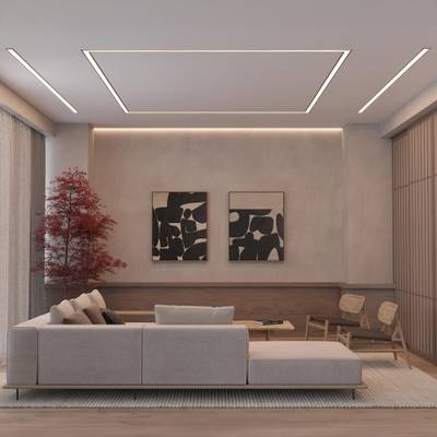 Профиль с экраном SL-LINIA62-F-2500 BLACK+OPAL (Arlight, Алюминий)