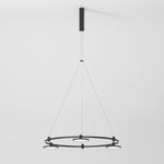 Esthetic Magnetic Шинопровод с тросовыми креплениями Round черный Ø800 85138/00