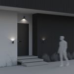 Настенный светильник (бра) Bowery GU10х1, IP54, O574WL-01B. TM Maytoni