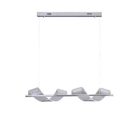 08042-2AS,02 Подвес Илина хром w90*20 h150 Led 28W (4000K)