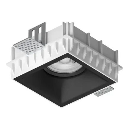 G214507BMOD Светильник DOMINO QUAD под LED модуль/лампу МR16 ЧЁРНЫЙ (214510+214507+214007)