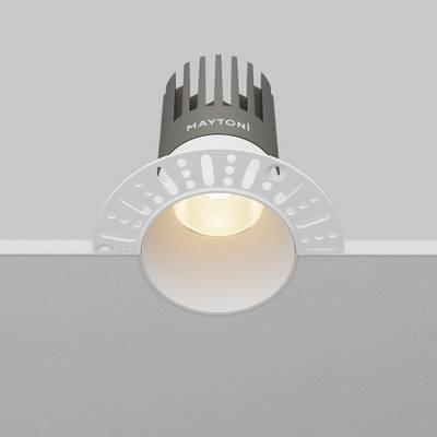 Встраиваемый светильник Dip Hight+ 3000K 15Вт 50° DL122-15W-3K-TRS-W. TM Maytoni