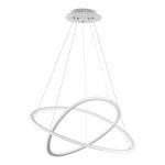 Citilux ТRIO CL215B060E LED Люстра подвесная с пультом Белая
