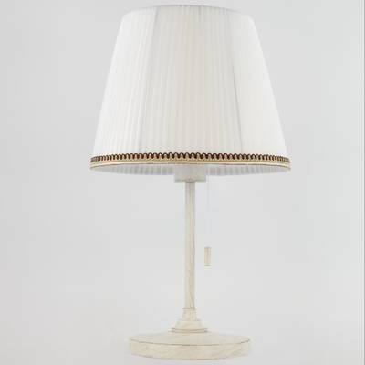 Citilux Линц CL402720 Настольная лампа патина с белым абажуром