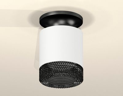 Комплект накладного светильника XS7401084 SWH/PBK/BK белый песок/черный полированный/тонированный MR16 GU5.3 (N7926, C7401, N7192)