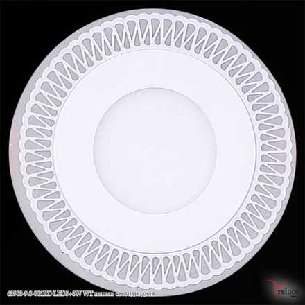 63903-9.0-001RD LED3+3W WT панель светодиодная