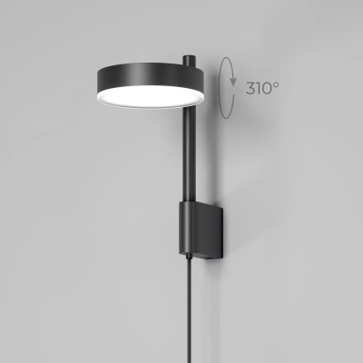 Светильник настенный светодиодный Tobi LED 4000K (черный) 40129/LED черный