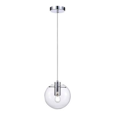 SL1056.103.01 Подвес ST-Luce Хром/Прозрачный E27 1*60W