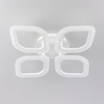 Citilux Ромби CL236040R LED Люстра с пультом Белая