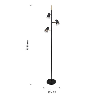 Торшер Trandy 4618-3F, 3*GU10*35W. ТМ F-Promo