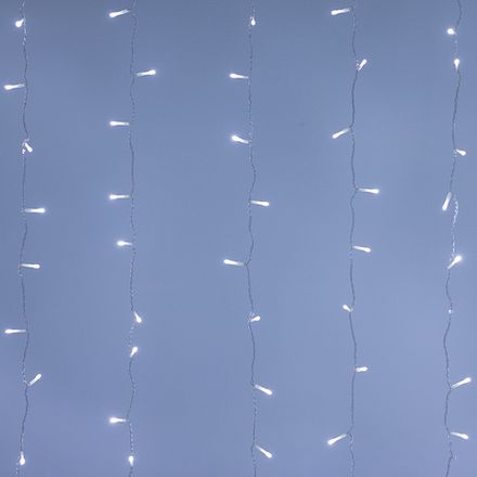 Светодиодная гирлянда ARD-CURTAIN-HOME-1500x1500-CLEAR-144LED White (230V, 6W) (Ardecoled, IP20)
