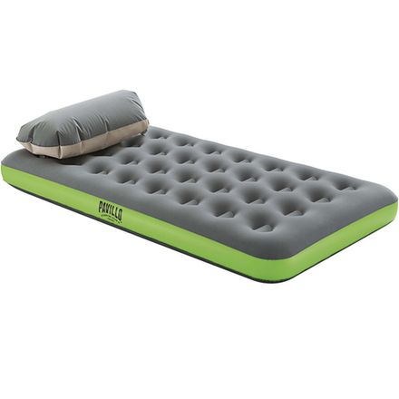 Матрас надувной полуторный Twin с насосом-мешком Roll and Relax 188*99*22 см 67619 Bestway