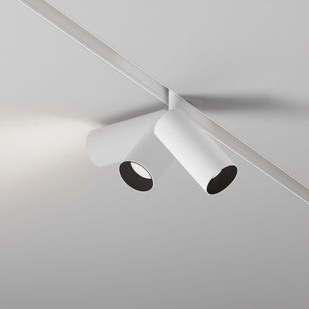 Трековый светильник Focus Led Exility 4000K 5Вт 24°, TR032-2-5W4K-S-W. TM Maytoni