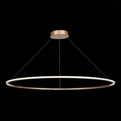 ST604.243.57 Светильник подвесной ST-Luce Золотистый/Белый LED 1*57W 4000K