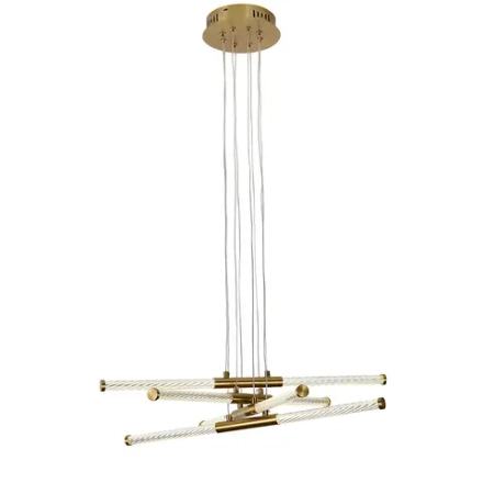 Подвесная люстра Vigas 4469-4P, LED*32W, 4060LM, 4000K. ТМ F-Promo