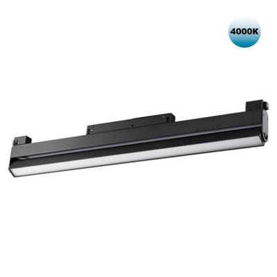 358541 SHINO NT21 158 черный Трековый светильник для низковольного шинопровода IP20 LED 4000K 24W 48V FLUM