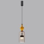 5046/12LB L-VISION ODL24 431 черный/светл.коричневый/металл/стекло/керамика Подвес LED 12W 4000К 1400Лм PALLETA