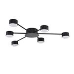 8344/6C COMFI черный, металл Люстра GX53 LED 6*7W 220V TORINA