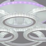 09812-3.3-3+3A WH (RGB) светильник потолочный