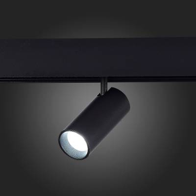 ST375.406.07 Магнитный трековый светильник SMART Черный LED 1*7W 2700K-6500K 630Lm Ra90 36° IP20 L100xW45xH85 48V
