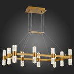 SL6007.203.20 Люстра подвесная ST-Luce Латунь/Прозрачный LED 20*2,5W 4000K